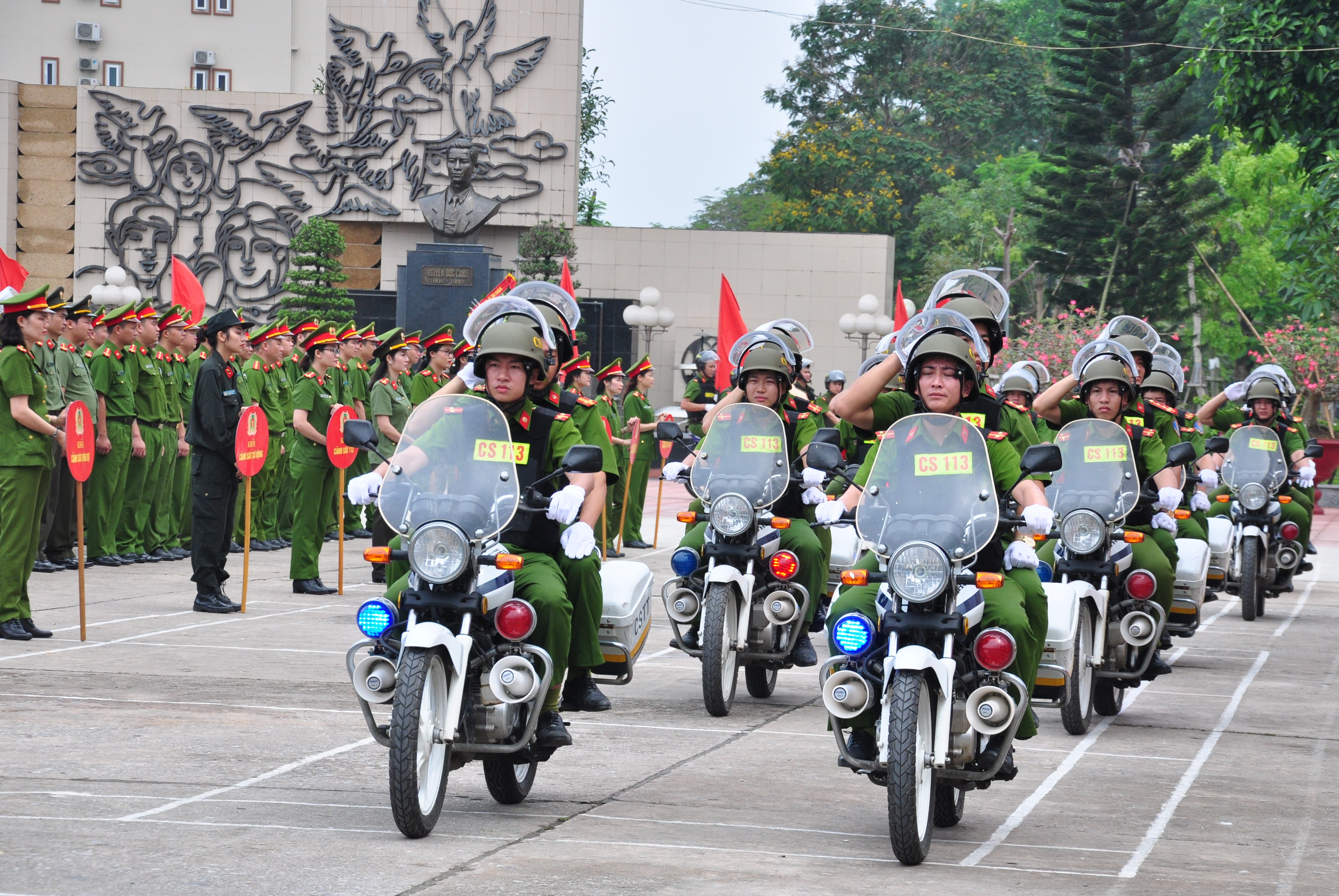 Thư cảm ơn gửi Đội Cảnh sát trật tự, Phòng Cảnh sát QLHC về TTXH - CATP